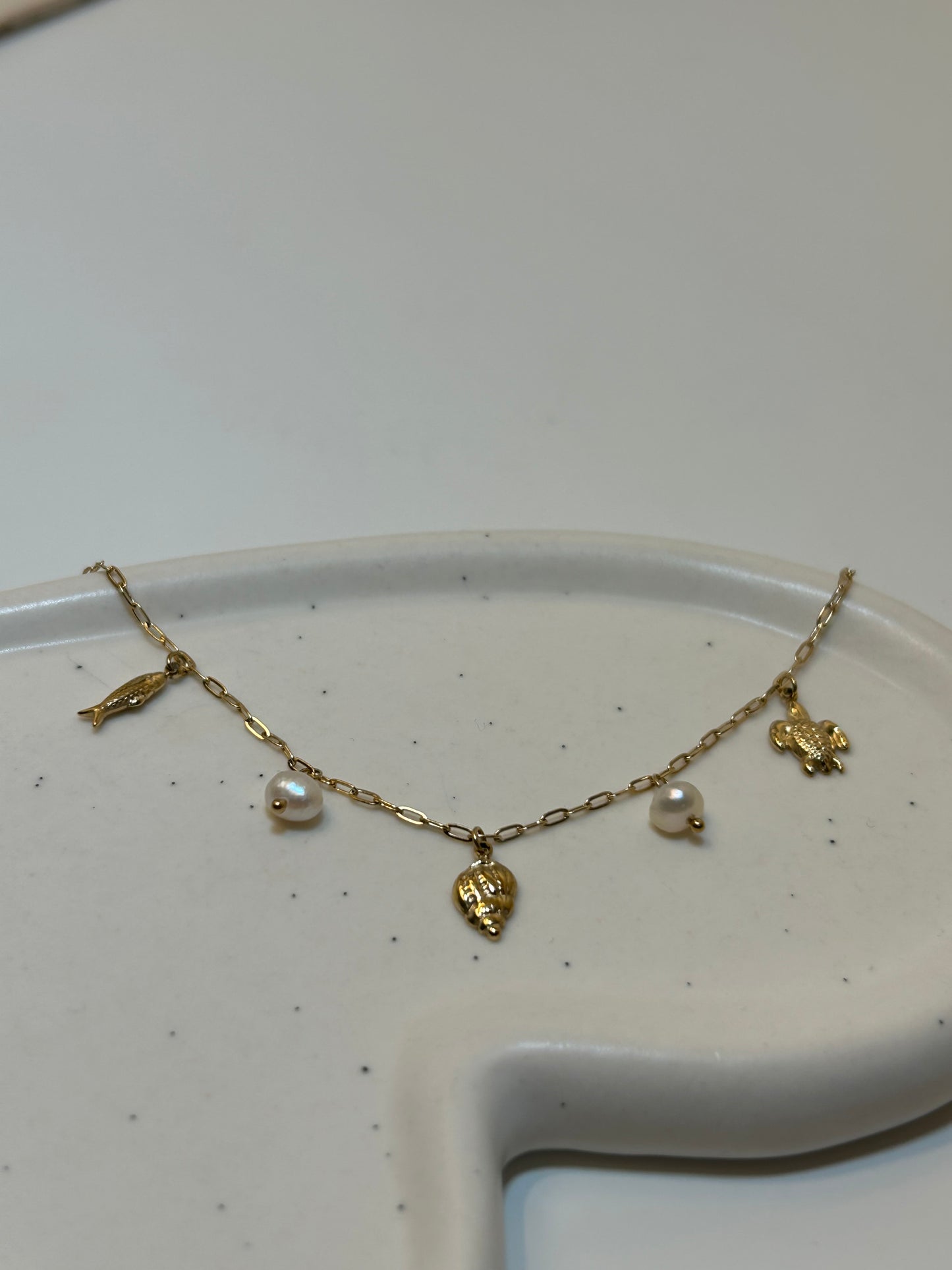 Chaine de cheville charms