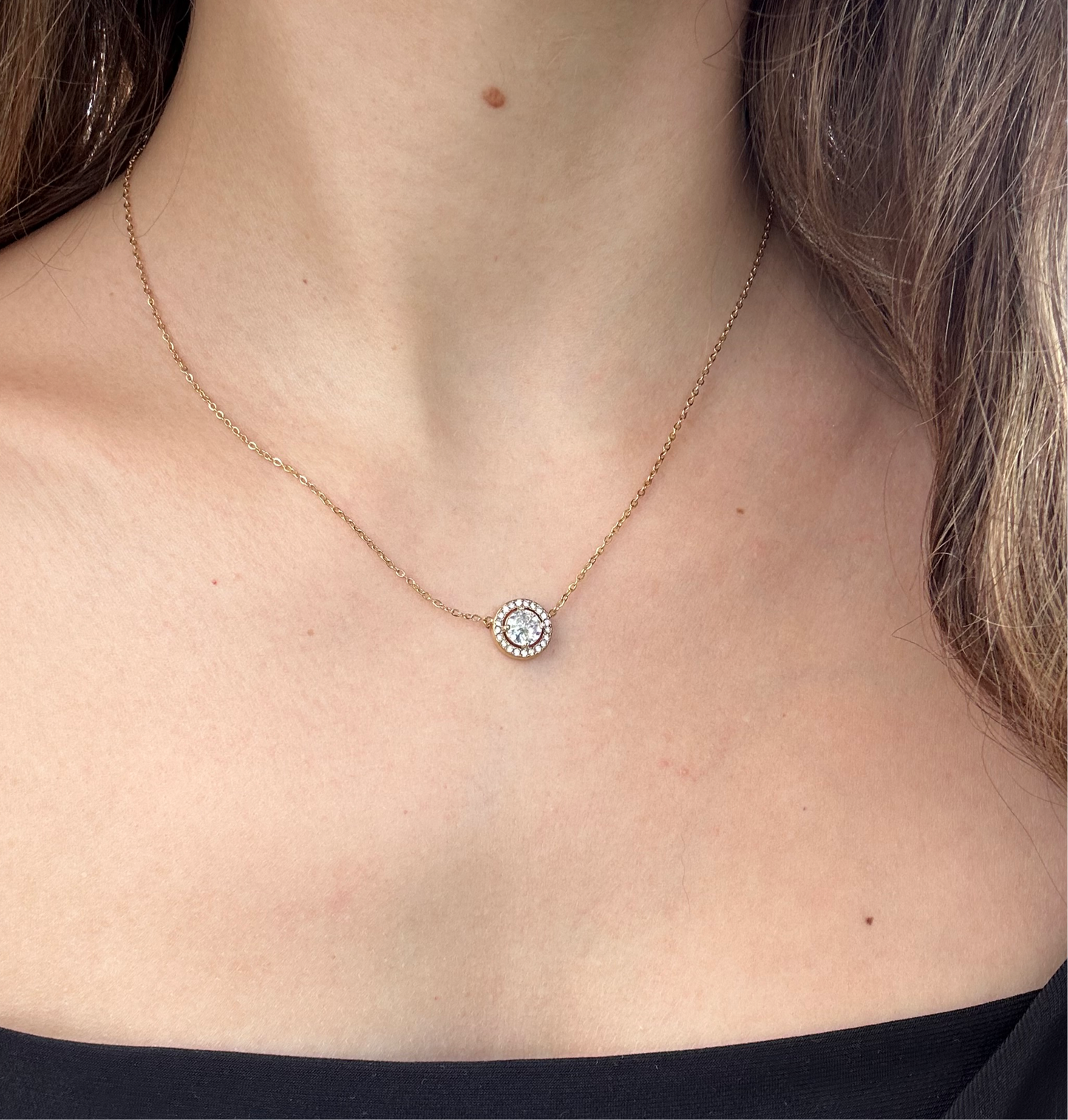 Collier Céleste (zircon)