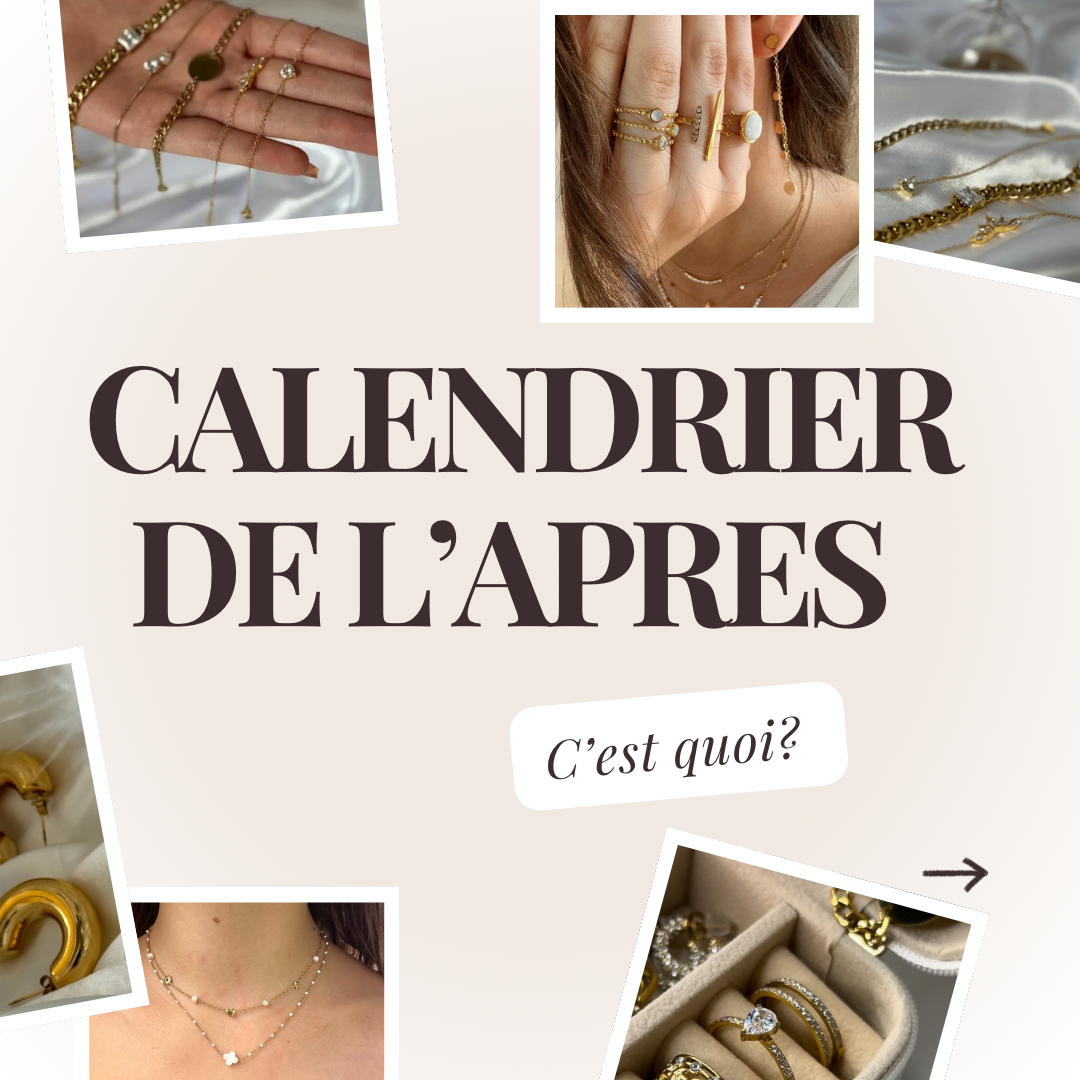 Calendrier de l'après : c'est quoi ? – Lys Bijoux